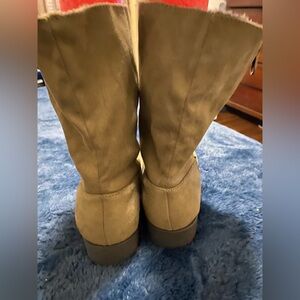 Maurices Tan Ankle Boots